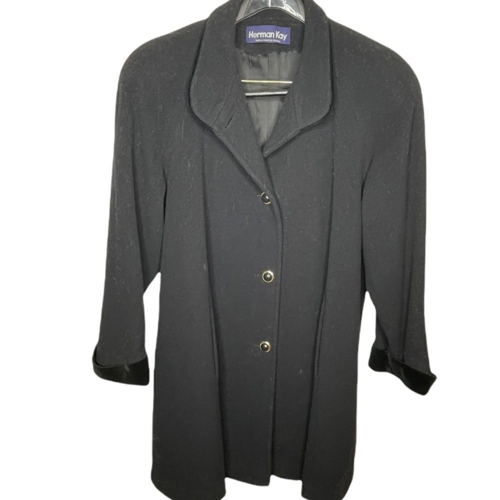 Vintage Herman Kay Wool Coat